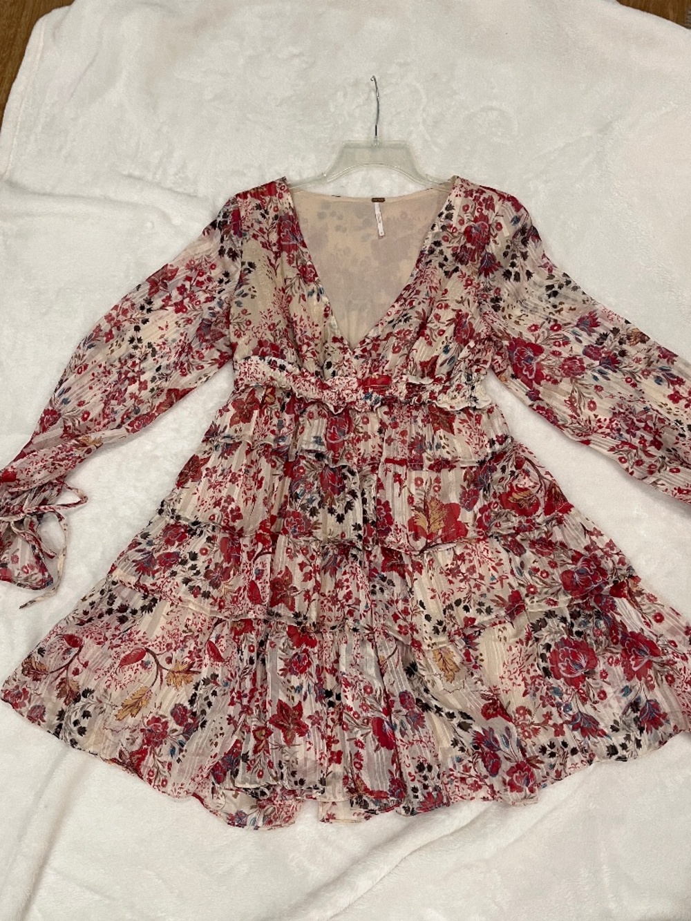 Free People floral dress size XS